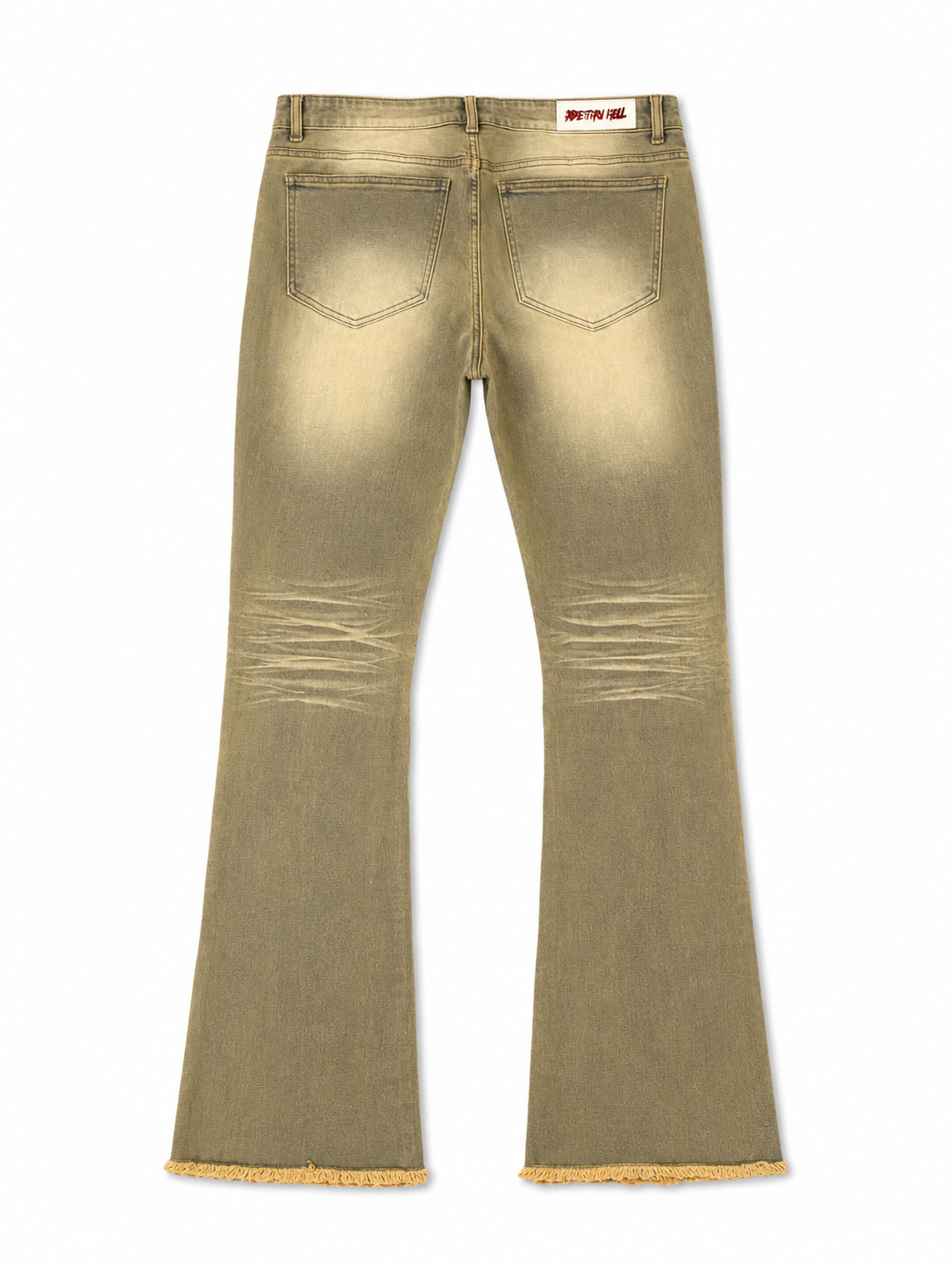 Desert Sand Stacked Jeans